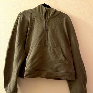 LULULEMON SCUBA OVERSIZED HALF ZIP